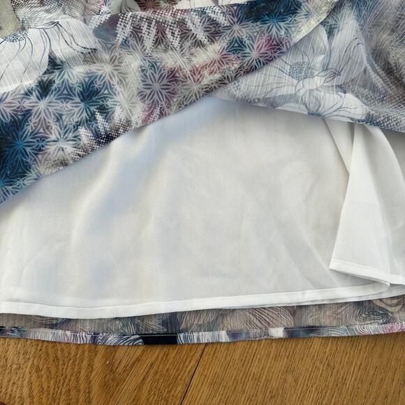 Nasty Gal X Nick Fierro Tattoo Ruffle Maxi Dress - Picture 3 of 8